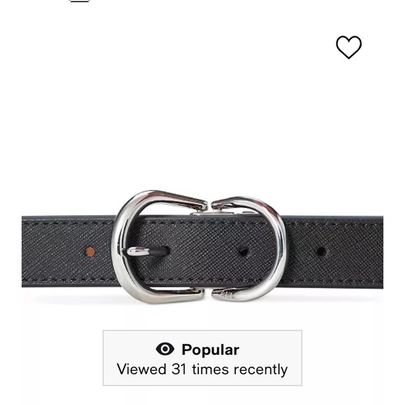 NWT Lauren Ralph Lauren Black and Brown Leather Belt - Picture 2 of 6